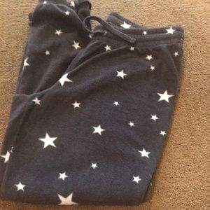 Fleece pj joggers
